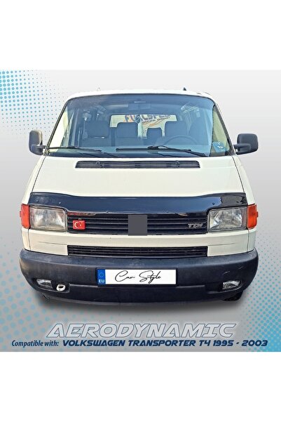 Lumi LUXURY Deflector capota negru lucios compatibil Volkswagen Transporter T4 1995-2003