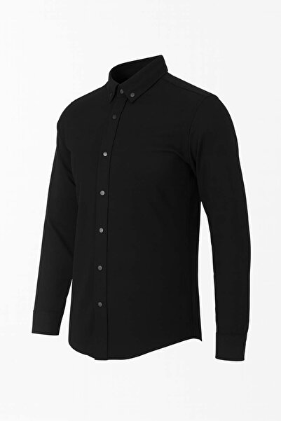 trender Black Men's Shirt 26Kab5000001