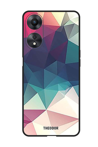 Theodor جراب واقٍ مضاد للخدش والصدمات لهاتف Oppo F23 5G بأشكال (2)