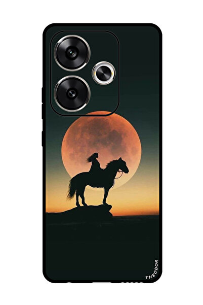 Theodor جراب واقٍ مضاد للخدش والصدمات لهاتف Xiaomi Redmi Turbo 3 بتصميم غروب ...