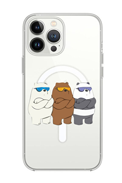 Theodor غلاف لهاتف iPhone 14 Pro Max متوافق مع MagSafe، غطاء ممتص للصدمات للهاتف مع آذان راقصة