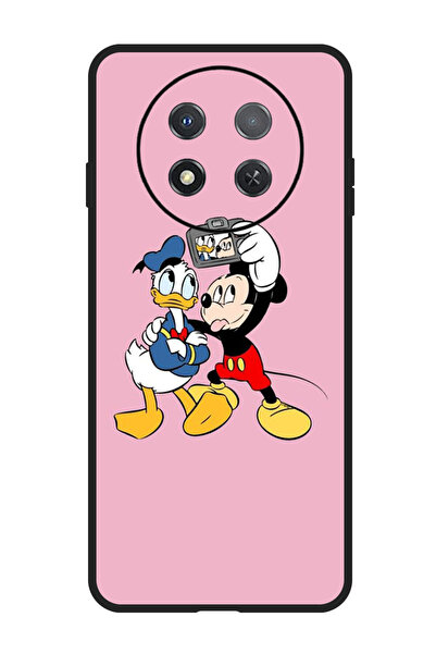 Theodor جراب واقٍ مضاد للخدش والصدمات لهاتف هواوي إنجوي 60X ميكي دونالد سيلفي