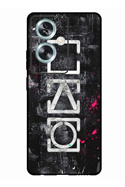 Theodor جراب واقٍ مضاد للخدش والصدمات لهاتف Oppo A2 رموز الحبار