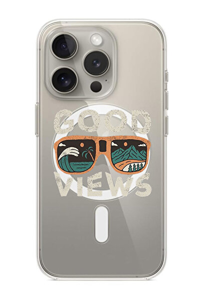 Theodor غلاف لهاتف iPhone 15 Pro Max متوافق مع MagSafe، غطاء ممتص للصدمات مقا...