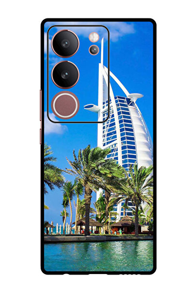 Theodor جراب واقٍ مضاد للخدش والصدمات لهاتف Vivo S17 - S17 Pro برج دبي