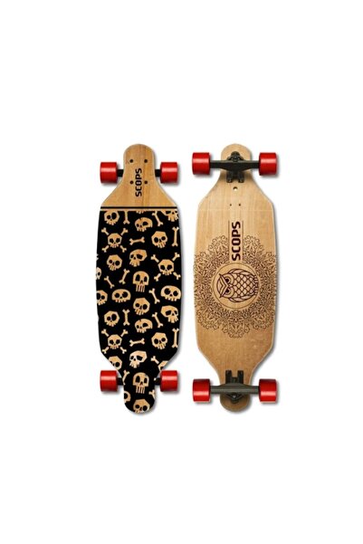 SCOPS Skull City Cruiser - Ahşap Kaykay