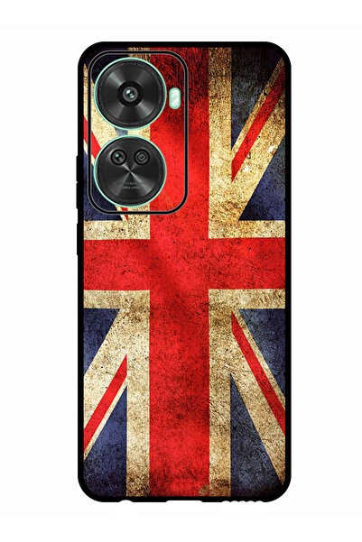 Theodor جراب واقٍ مضاد للخدش والصدمات لهاتف هواوي نوفا 11 إس إي جي بي، علم