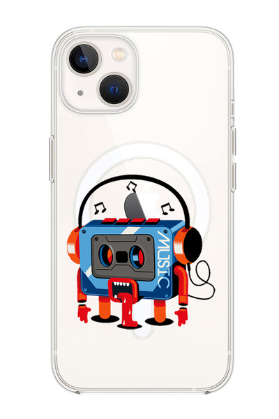 Theodor غلاف لهاتف iPhone 14 Plus متوافق مع MagSafe، غطاء مقاوم للصدمات للهات...