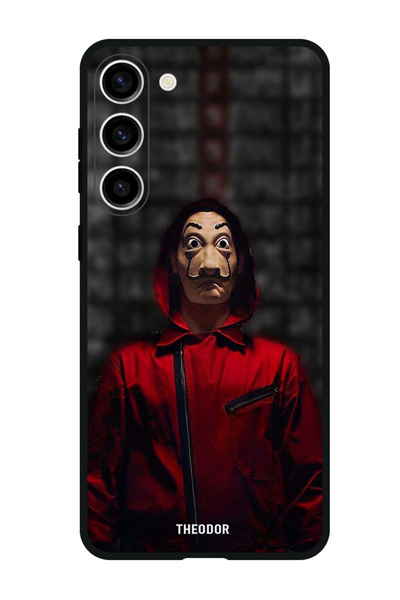 Theodor جراب واقٍ مضاد للخدش والصدمات لهاتف Samsung Galaxy S23 FE، مهرّج سرقة...