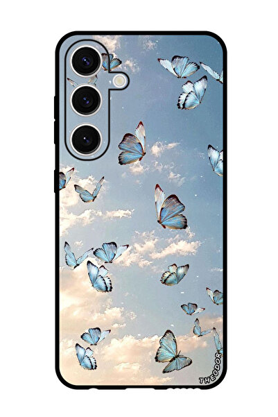 Theodor جراب واقٍ مضاد للخدش والصدمات لهاتف Samsung Galaxy S24 ولكن في السماء