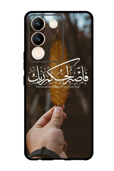 Theodor جراب واقٍ مضاد للخدش والصدمات لهاتف Vivo Y200، كن صبورًا