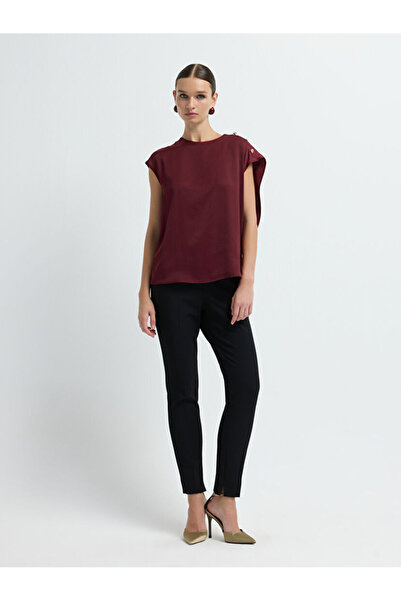 adL Kolsuz Saten Bluz