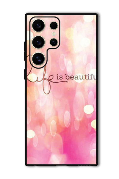 Theodor حافظة حماية لهاتف سامسونج جالكسي S24 ألترا - الحياة جميلة