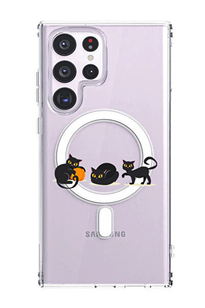 Theodor غلاف لهاتف Samsung Galaxy S23 Ultra متوافق مع MagSafe، غطاء مقاوم للص...