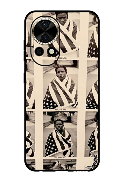 Theodor جراب واقٍ مضاد للخدش والصدمات لهاتف هواوي نوفا 12 برو ترافيس إن فلاج