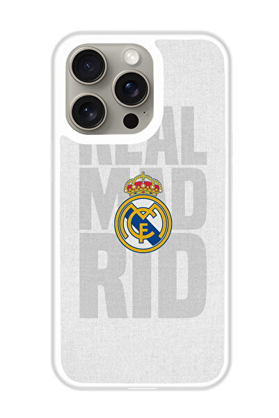 Theodor غطاء حماية لهاتف أبل آيفون 15 برو مدريد (مصد أبيض)