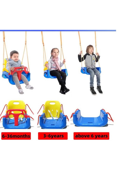 ALRWAD Baby swing with safe seat