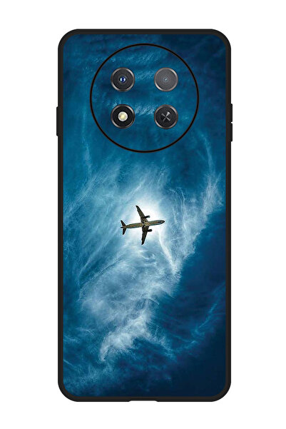 Theodor جراب واقٍ مضاد للخدش والصدمات لهاتف هواوي إنجوي 60X طائرة في السماء