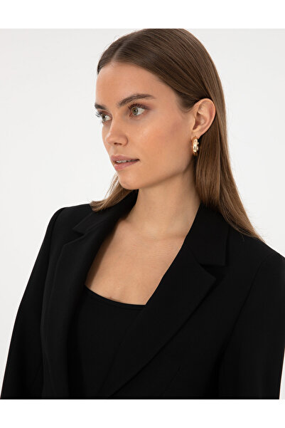 Pierre Cardin Black Slim Fit Jacket 50310125-Vr046