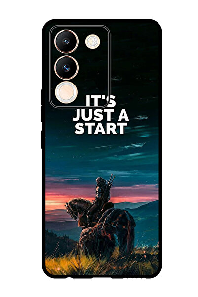 Theodor جراب واقٍ مضاد للخدش والصدمات لهاتف Vivo V29e، إنه مجرد بداية