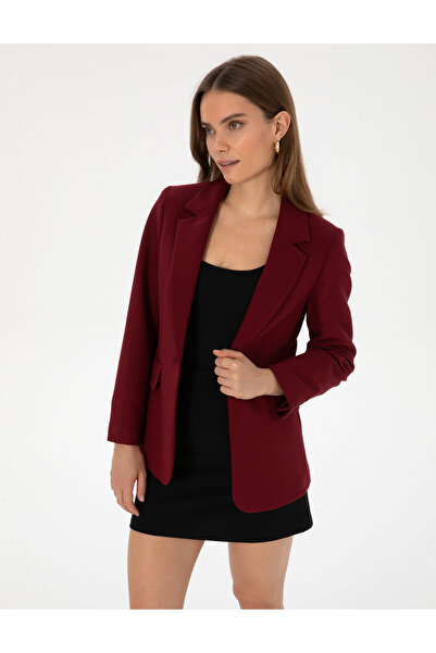 Pierre Cardin Vişne Slim Fit Ceket 50310125-VR223