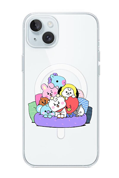 Theodor غلاف لهاتف iPhone 15 مقاس 6.1 بوصة، متوافق مع MagSafe، غطاء ممتص للصد...