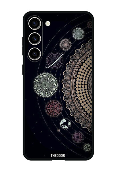Theodor جراب واقٍ مضاد للخدش والصدمات لهاتف Samsung Galaxy S23 FE فن ماندالا (2)