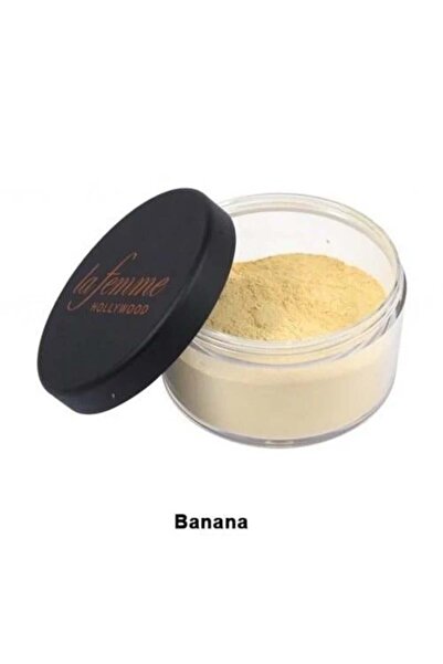 La Femme بودرة بنانا السائبة لتثبيت البشرة - لا فام