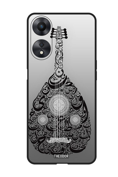 Theodor جراب واقٍ مضاد للخدش والصدمات لهاتف Oppo A1 5G Guitar