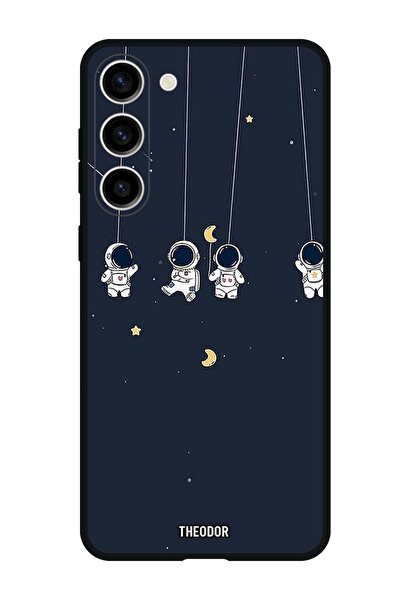 Theodor جراب واقٍ مضاد للخدش والصدمات لهاتف Samsung Galaxy S23 FE من رواد الفضاء