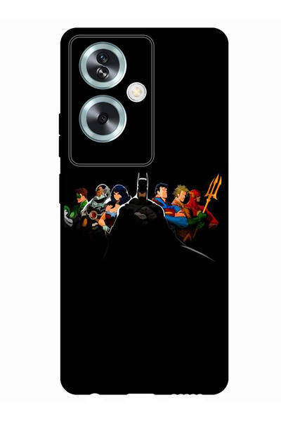 Theodor جراب واقٍ مضاد للخدش والصدمات لهاتف Oppo A79 5G Super heros