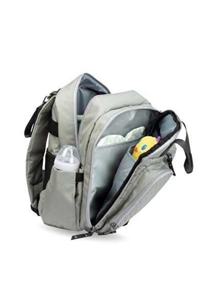 Kraft Lapis Anne Bebek Bakım Sırt Çantası Açık Gri