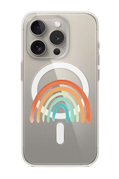 Theodor غلاف لهاتف iPhone 15 Pro مقاس 6.1 بوصة متوافق مع MagSafe، غطاء ممتص ل...