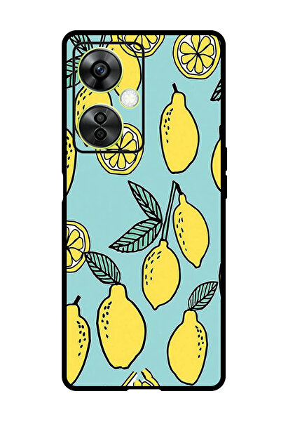 Theodor جراب واقٍ مضاد للخدش والصدمات لهاتف OnePlus Nord N30 باللون الليموني ...