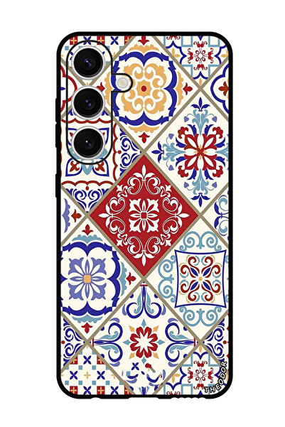 Theodor جراب واقٍ مضاد للخدش والصدمات لهاتف Samsung Galaxy S24 مطبوع عليه صور...