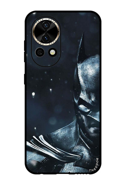 Theodor جراب واقٍ مضاد للخدش والصدمات لهاتف هواوي نوفا 12 برو، غطاء باتمان نص...