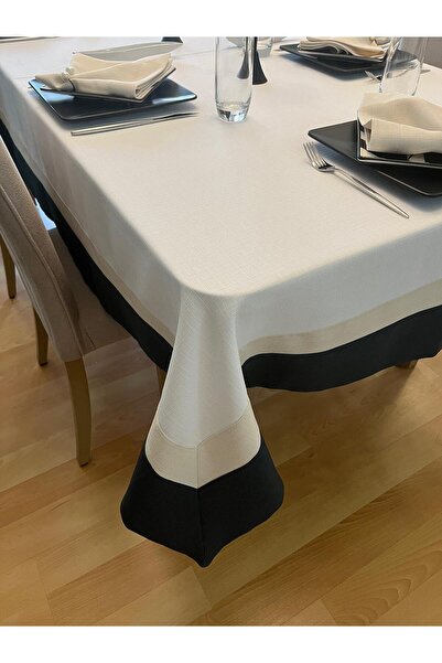 Zeren Home Assos Premium Dertsiz Masa Örtüsü Swan