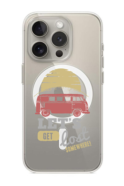 Theodor غلاف لهاتف iPhone 15 Pro مقاس 6.1 بوصة متوافق مع MagSafe، جراب مقاوم للصدمات يسمح بالضياع