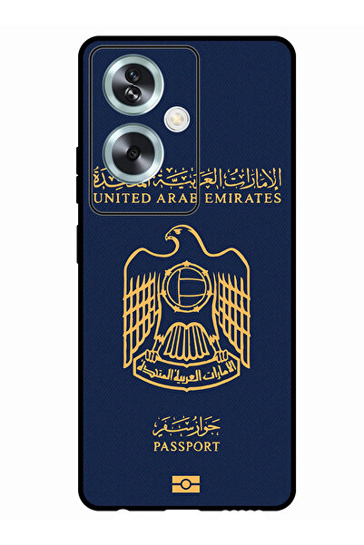 Theodor جراب واقٍ مضاد للخدش والصدمات لهاتف Oppo A79 5G جواز سفر الإمارات 2