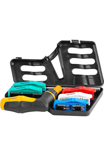 SGTT Screwdriver set with adapter, bits and sockets 41 pcs, in plastic transp...