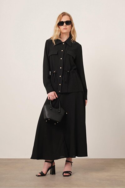 FTZ WOMEN Women's Melise Crep Suit Black 31172