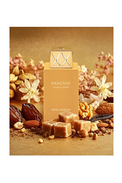 SWISS ARABIAN Shaghaf Vanilla Toffee, Eau de Parfum, Unisex, 75 ml