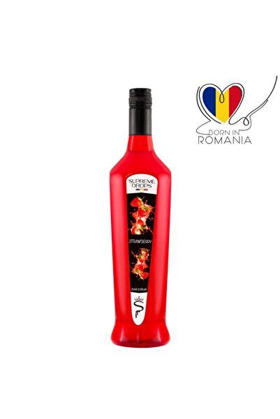 Supreme Drops Sirop Capsuni, Supreme Drops, 1l