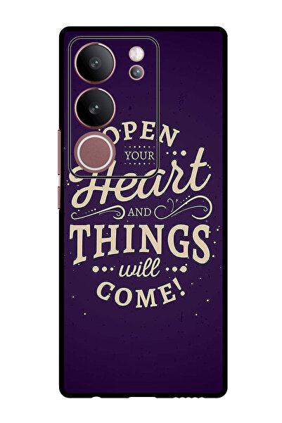 Theodor جراب واقٍ مضاد للخدش والصدمات لهاتف Vivo S17 - S17 Pro افتح قلبك