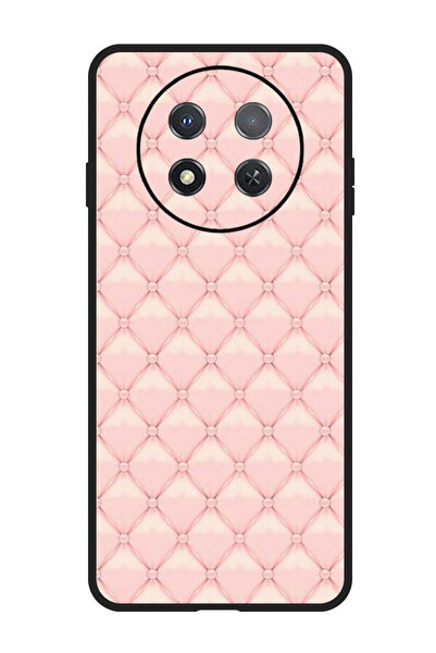 Theodor جراب واقٍ مضاد للخدش والصدمات لهاتف هواوي إنجوي 60X، مبطن باللون الوردي