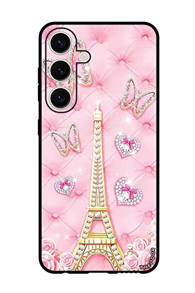 Theodor جراب واقٍ مضاد للخدش والصدمات لهاتف Samsung Galaxy S24 برج إيفل (2)