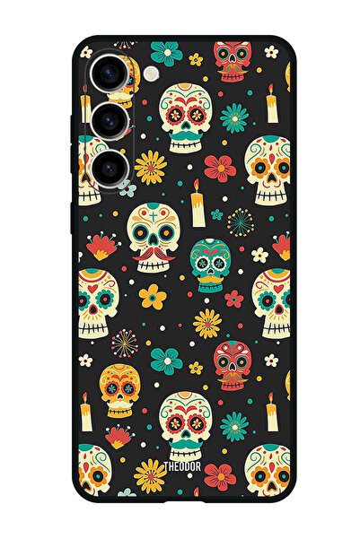 Theodor جراب واقٍ مضاد للخدش والصدمات لهاتف Samsung Galaxy S23 FE بأنماط هيكل...