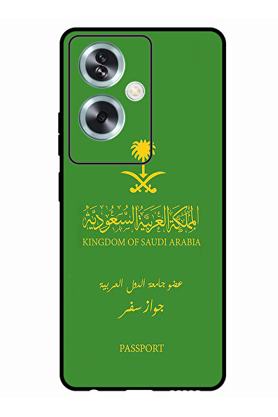 Theodor جراب واقٍ مضاد للخدش والصدمات لهاتف Oppo A79 5G جواز سفر المملكة العر...