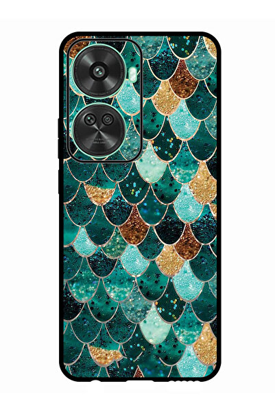 Theodor جراب واقٍ مضاد للخدش والصدمات لهاتف هواوي نوفا 11 SE بنقشة خياشيم السمك