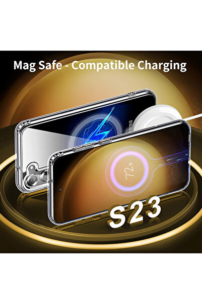 Theodor Case for Samsung Galaxy S23 6.1-inch Compatible with MagSafe, Shockproof Cover Bus junkies slammed